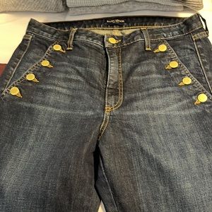 Ramy Brook Helena high rise flare jean size 30
